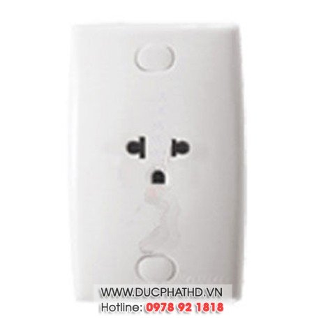 Bộ ổ cắm đơn 3 chấu 16A