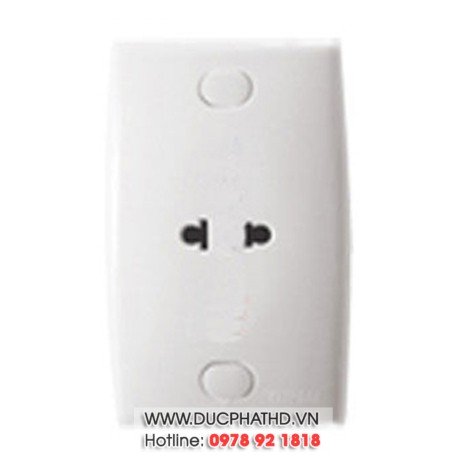 Bộ ổ cắm đơn 2 chấu 16A