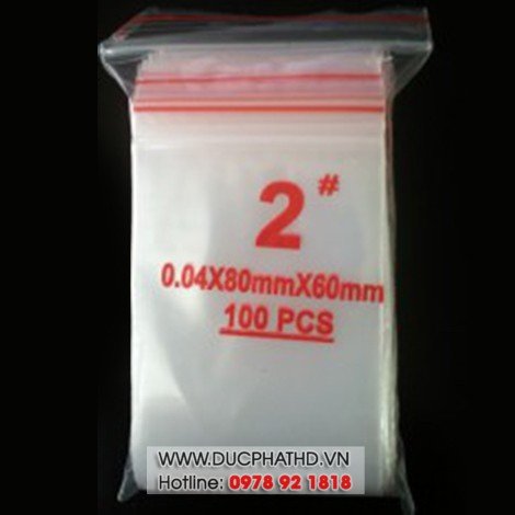 Túi Zipper số 2
