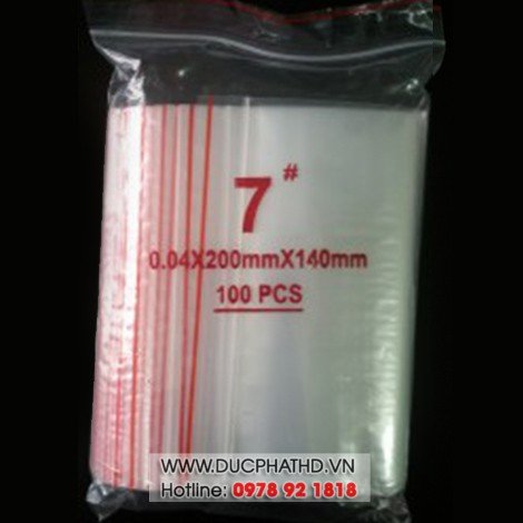 Túi Zipper số 7